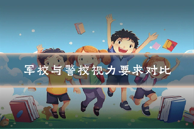 军校与警校视力要求对比
