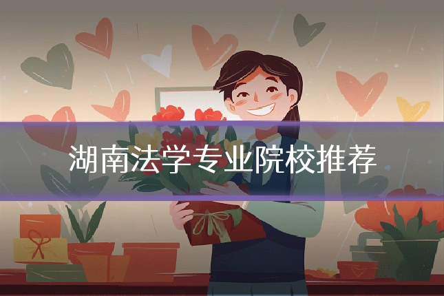 湖南法学专业院校推荐