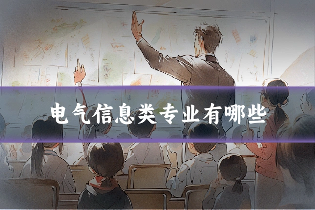 电气信息类专业有哪些