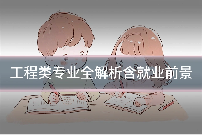工程类专业全解析含就业前景