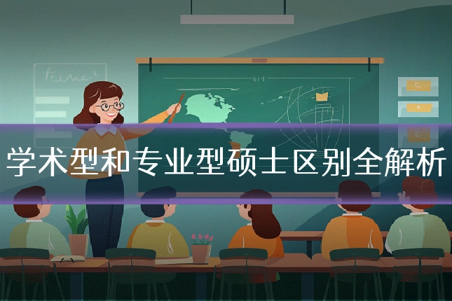 学术型和专业型硕士区别全解析