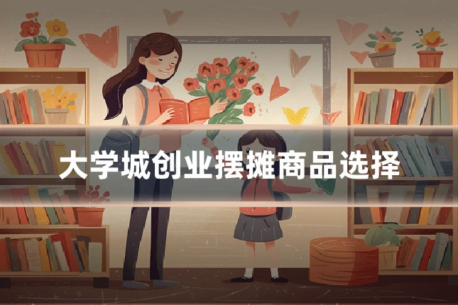 大学城创业摆摊商品选择