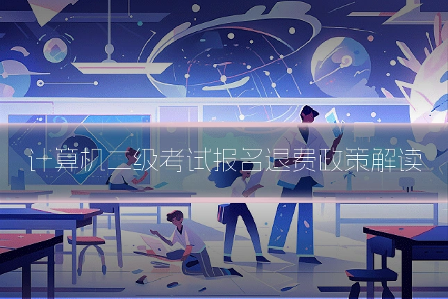 计算机二级考试报名退费政策解读