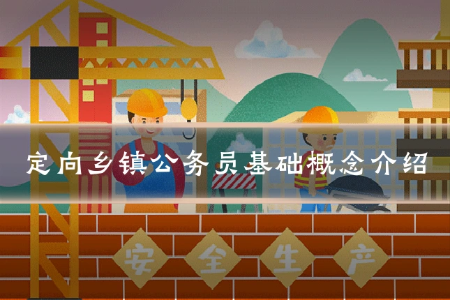 定向乡镇公务员基础概念介绍