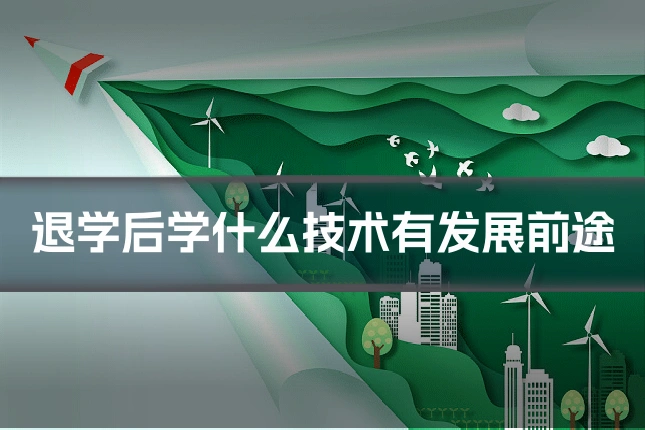 退学后学什么技术有发展前途