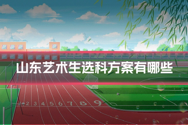 山东艺术生选科方案有哪些