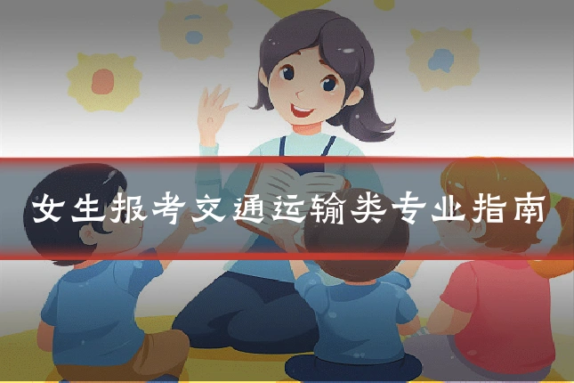 女生报考交通运输类专业指南