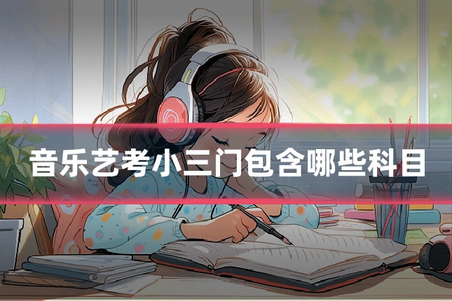 音乐艺考小三门包含哪些科目