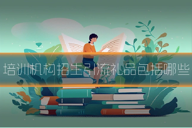 培训机构招生引流礼品包括哪些
