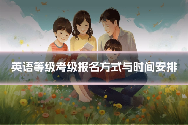 英语等级考级报名方式与时间安排