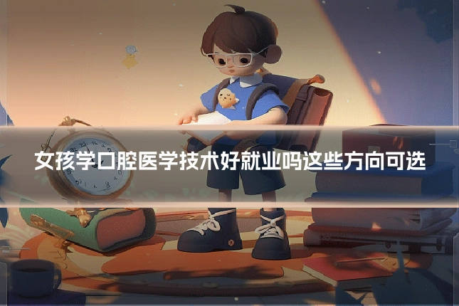 女孩学口腔医学技术好就业吗这些方向可选