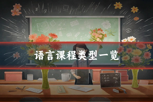 语言课程类型一览