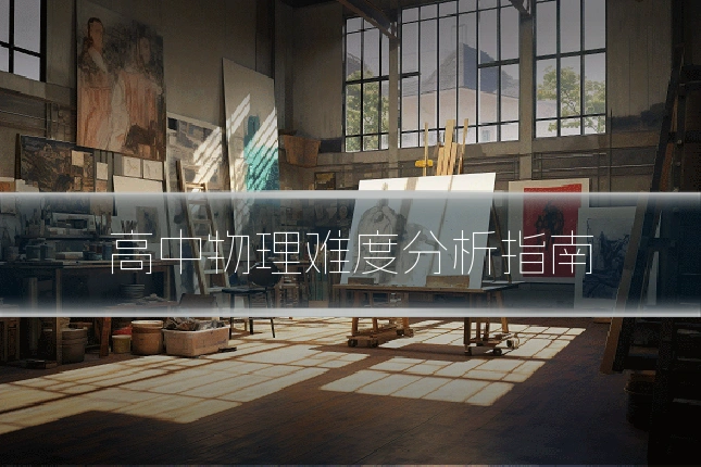 高中物理难度分析指南