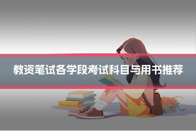 教资笔试各学段考试科目与用书推荐