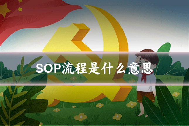 SOP流程是什么意思