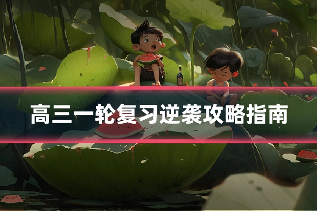高三一轮复习逆袭攻略指南