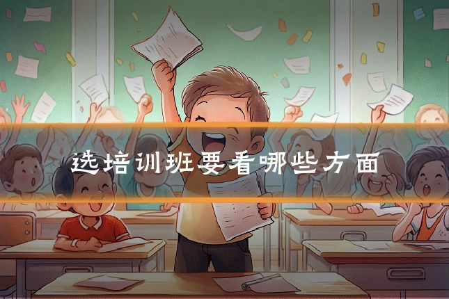选培训班要看哪些方面