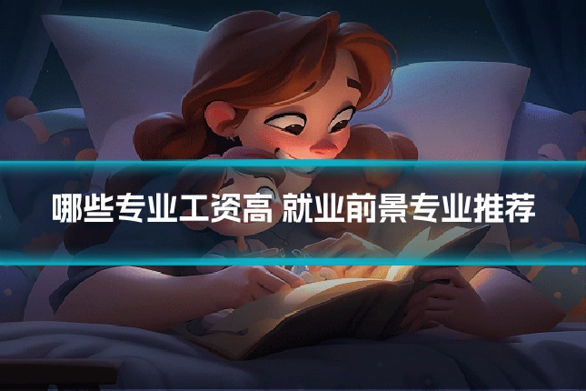 哪些专业工资高 就业前景专业推荐