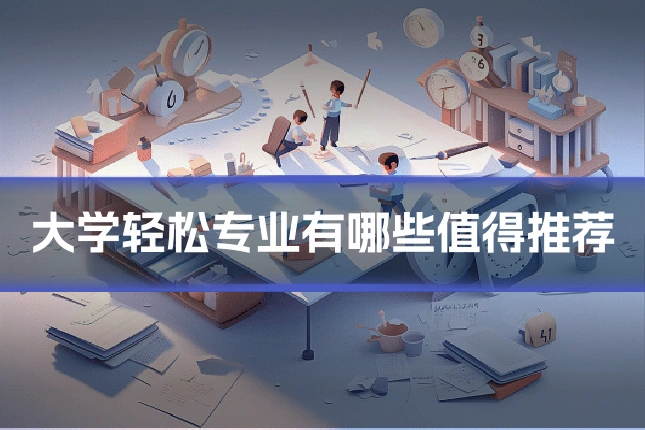 大学轻松专业有哪些值得推荐