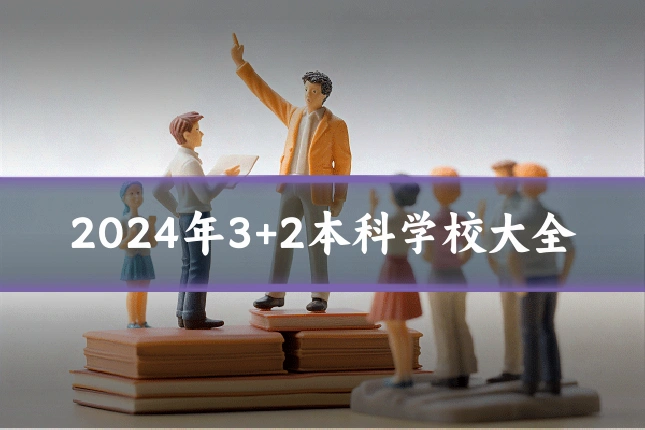 2024年3+2本科学校大全