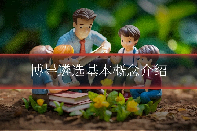 博导遴选基本概念介绍