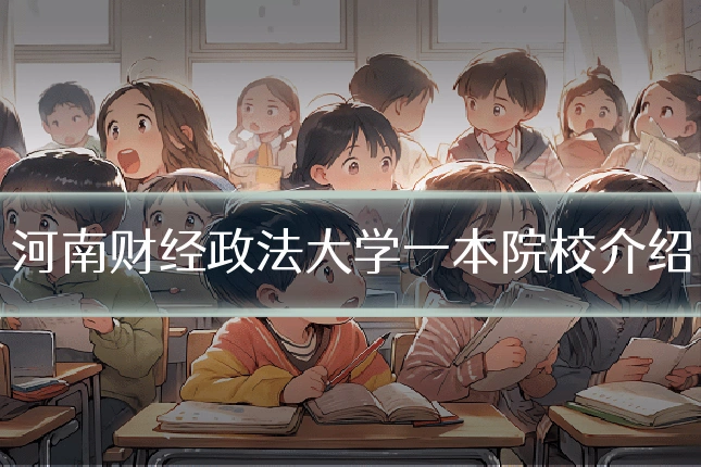 河南财经政法大学一本院校介绍