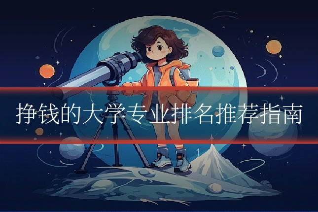 挣钱的大学专业排名推荐指南
