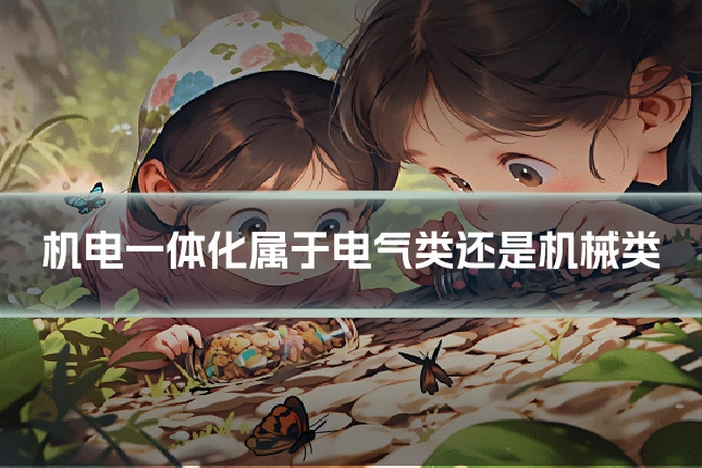 机电一体化属于电气类还是机械类