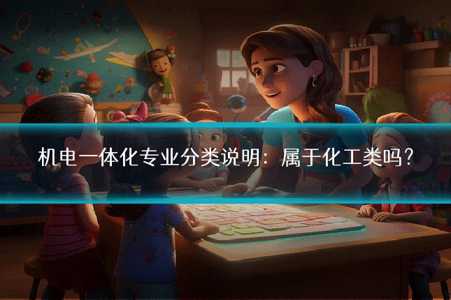 机电一体化专业分类说明:属于化工类吗?