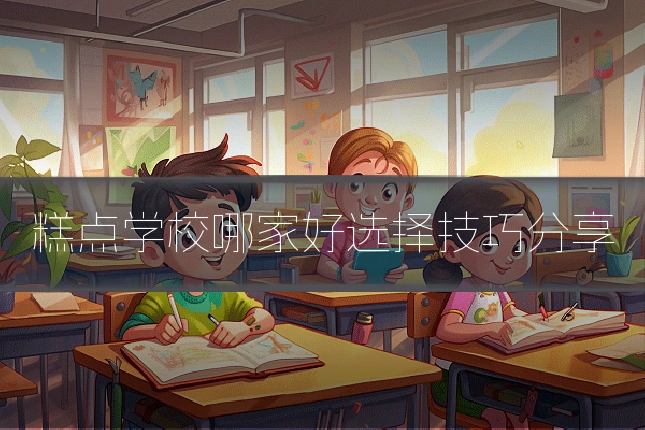 糕点学校哪家好选择技巧分享