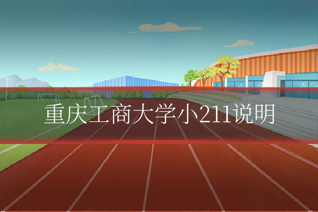 重庆工商大学小211说明