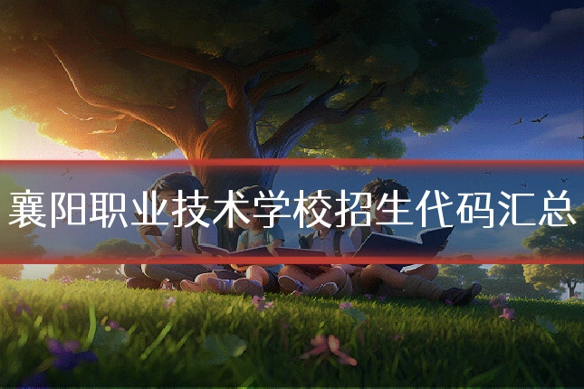 襄阳职业技术学校招生代码汇总