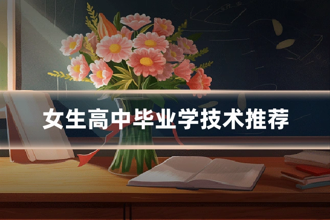 女生高中毕业学技术推荐