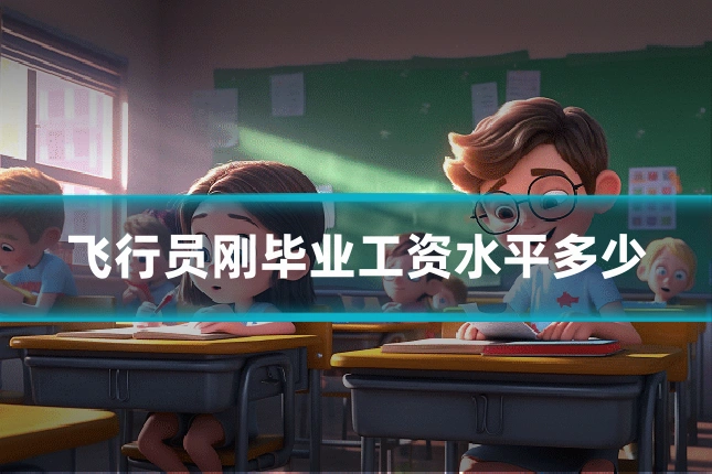 飞行员刚毕业工资水平多少