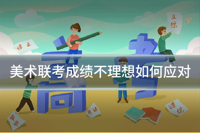 美术联考成绩不理想如何应对