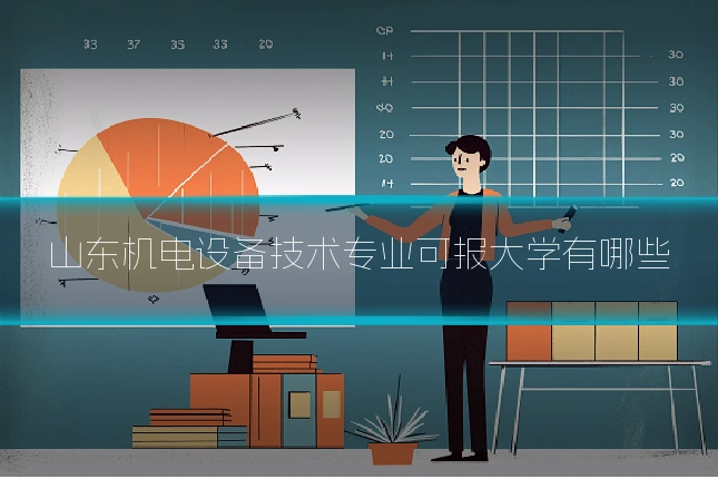 山东机电设备技术专业可报大学有哪些