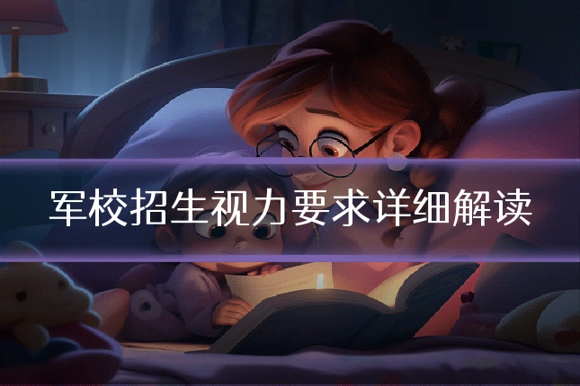 军校招生视力要求详细解读