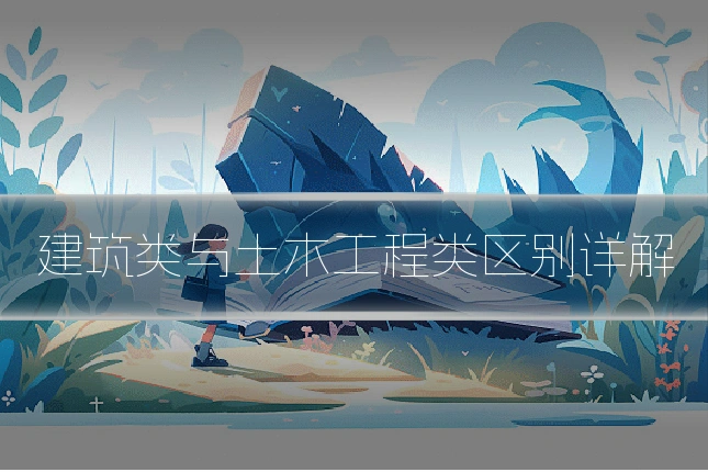 建筑类与土木工程类区别详解