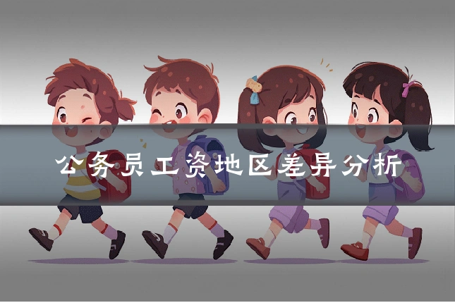 公务员工资地区差异分析