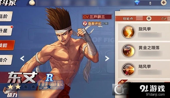 拳皇命运东丈技能全面解析