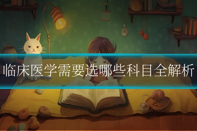 临床医学需要选哪些科目全解析