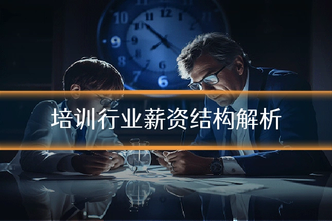 培训行业薪资结构解析