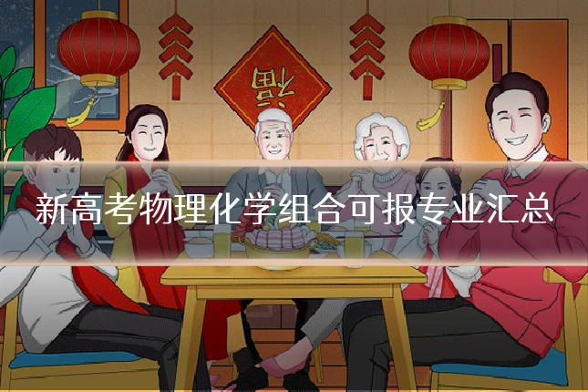新高考物理化学组合可报专业汇总