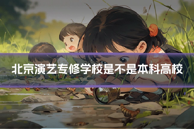 北京演艺专修学校是不是本科高校