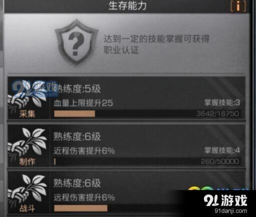 《明日之后》制作等级核心方法