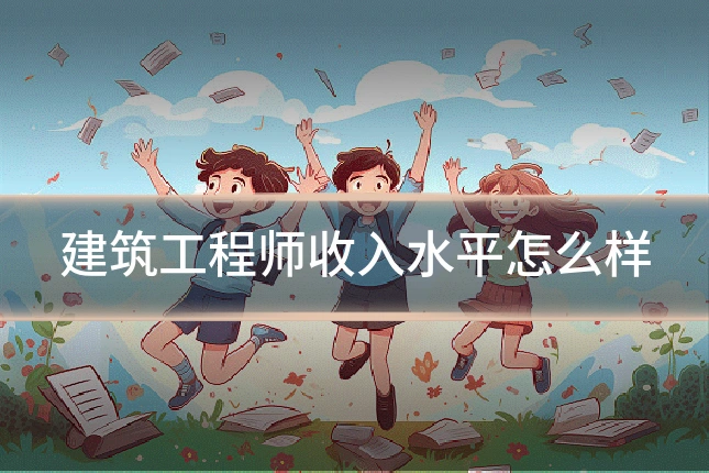 建筑工程师收入水平怎么样