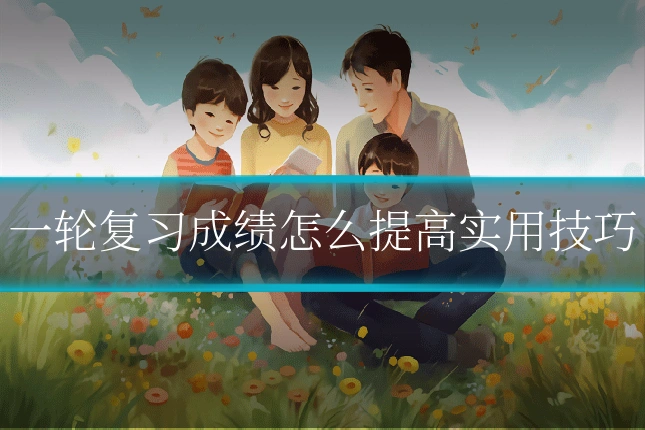 一轮复习成绩怎么提高实用技巧