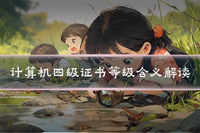 计算机四级证书等级含义解读