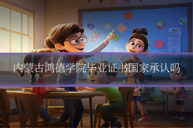 内蒙古鸿德学院毕业证书国家承认吗