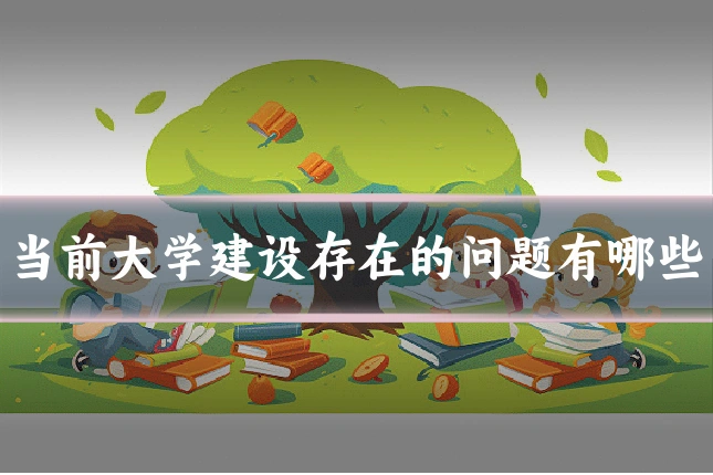 当前大学建设存在的问题有哪些